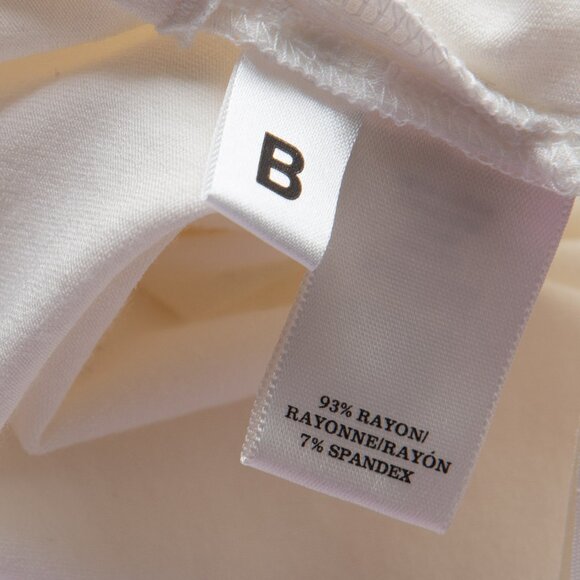 Ann Taylor Beaded Crepe Top Crystal Embellished Blouse Cream Size XS - Picture 4 of 7